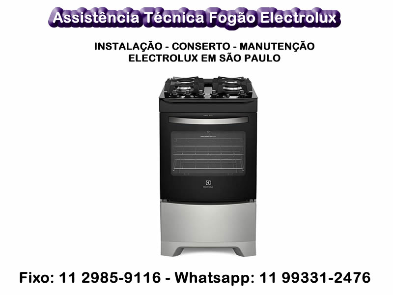 Assistência Técnica Fogão Electrolux